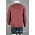 Herren Baumwolle Französisch Terry Langarm Sweatshirt